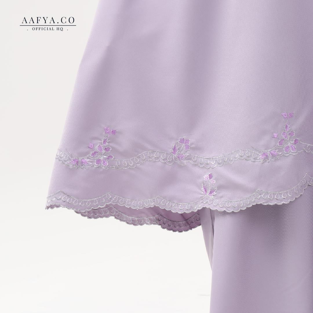 TELEKUNG COTTON SULAM BUNGA SATIRAH by AAFYACO telekung sulam
