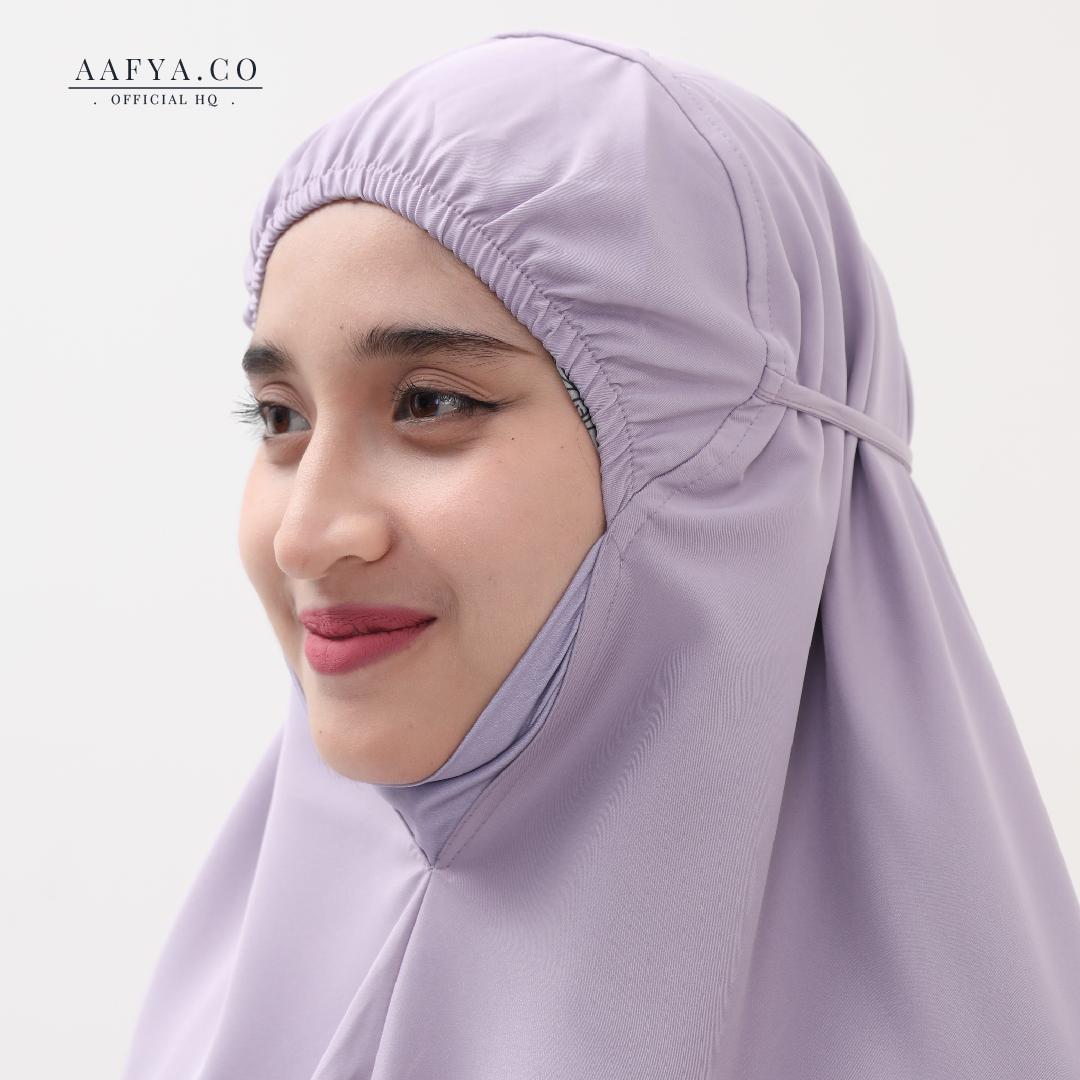 TELEKUNG COTTON SULAM BUNGA SATIRAH by AAFYACO telekung sulam