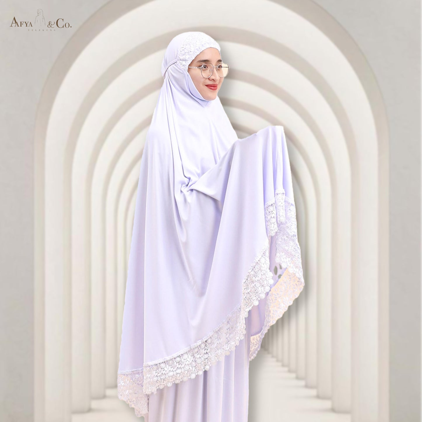 TELEKUNG SHINING VISCOSE SULAM KHAWLA BY AAFYACO & TELEKUNG
