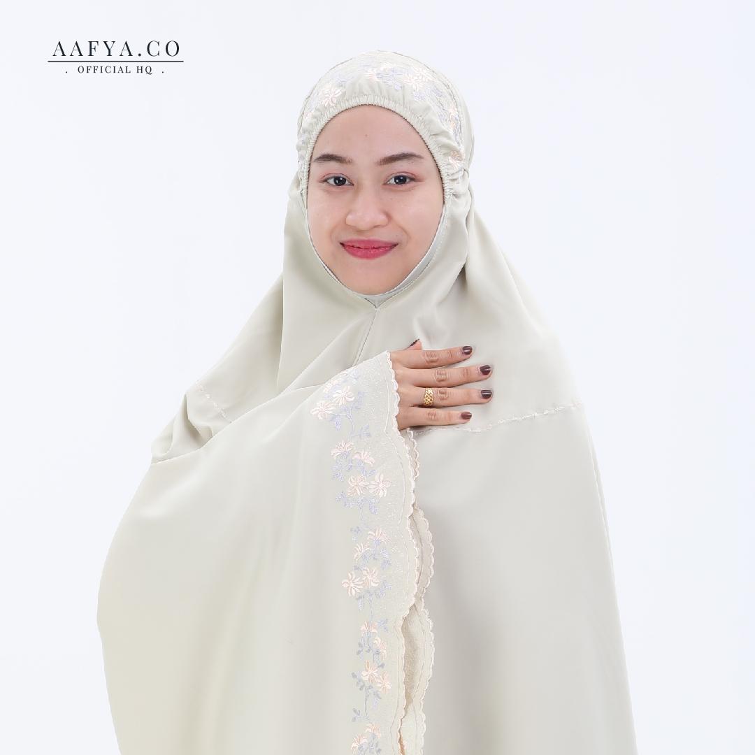 Telekung Sulam Bunga Absarina