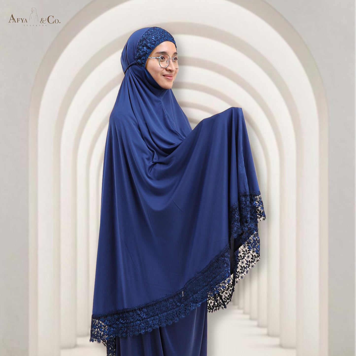 TELEKUNG SHINING VISCOSE SULAM KHAWLA BY AAFYACO & TELEKUNG