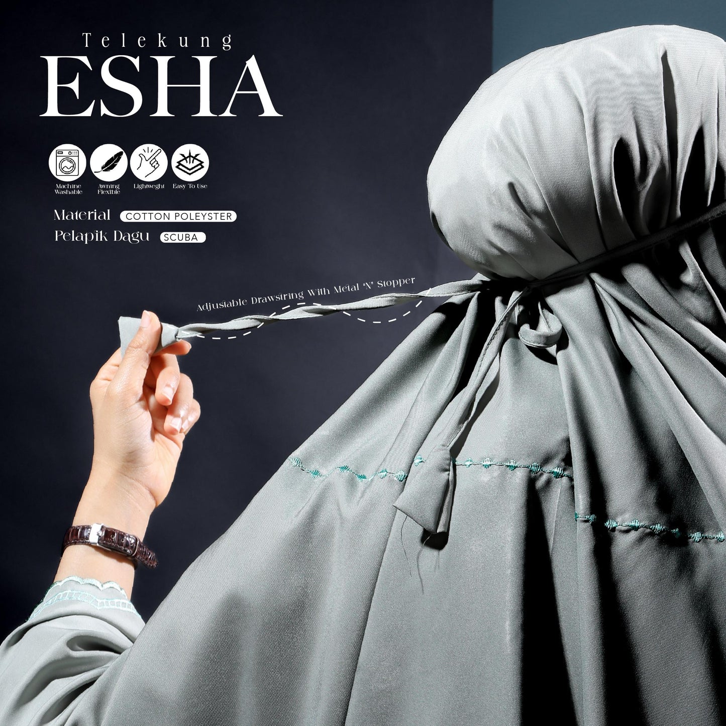 (NEW) TELEKUNG SULAM BUNGA ESHA BY AAFYACO