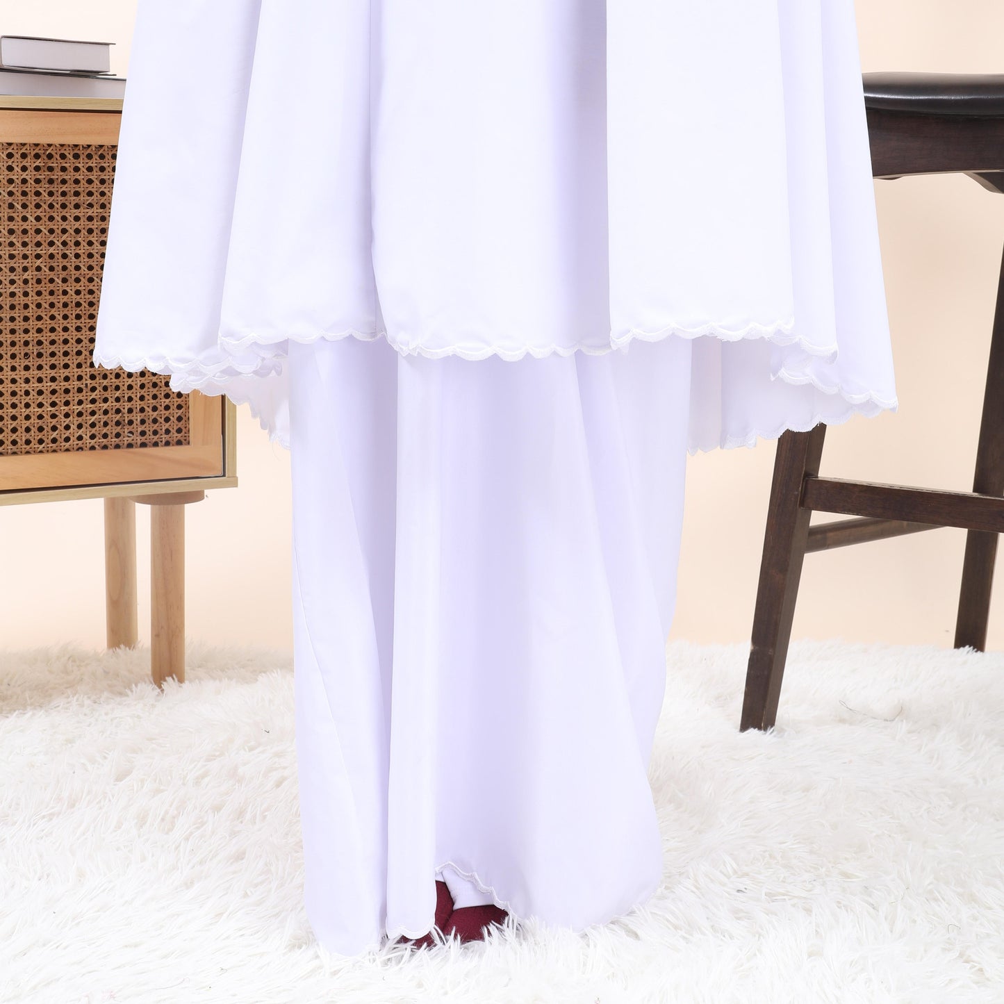 TELEKUNG D'SARRA SULAM PLAIN WITH BAGS BY AAFYACO