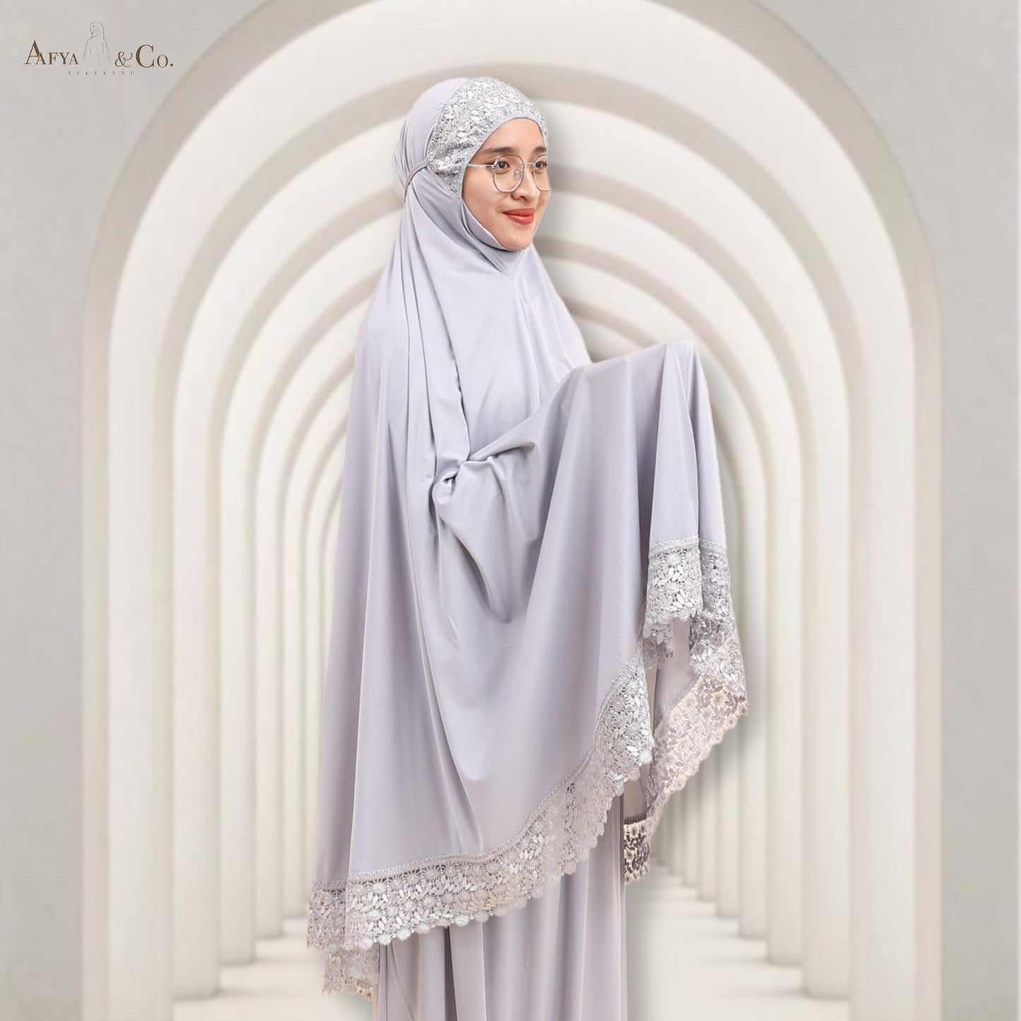 TELEKUNG SHINING VISCOSE SULAM KHAWLA BY AAFYACO & TELEKUNG