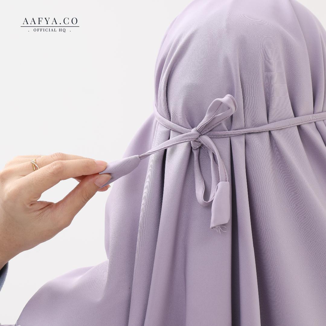 TELEKUNG COTTON SULAM BUNGA SATIRAH by AAFYACO telekung sulam