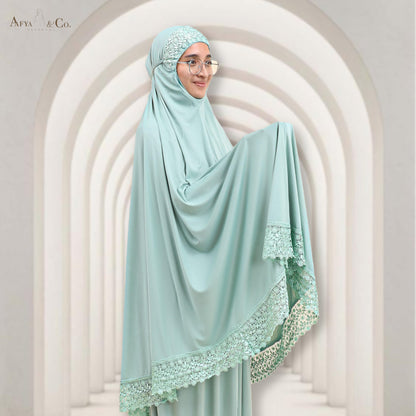 TELEKUNG SHINING VISCOSE SULAM KHAWLA BY AAFYACO & TELEKUNG