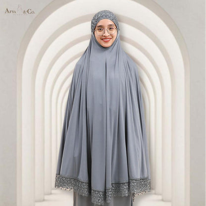 TELEKUNG SHINING VISCOSE SULAM KHAWLA BY AAFYACO & TELEKUNG