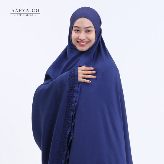 Telekung Plain Lace Rawdah
