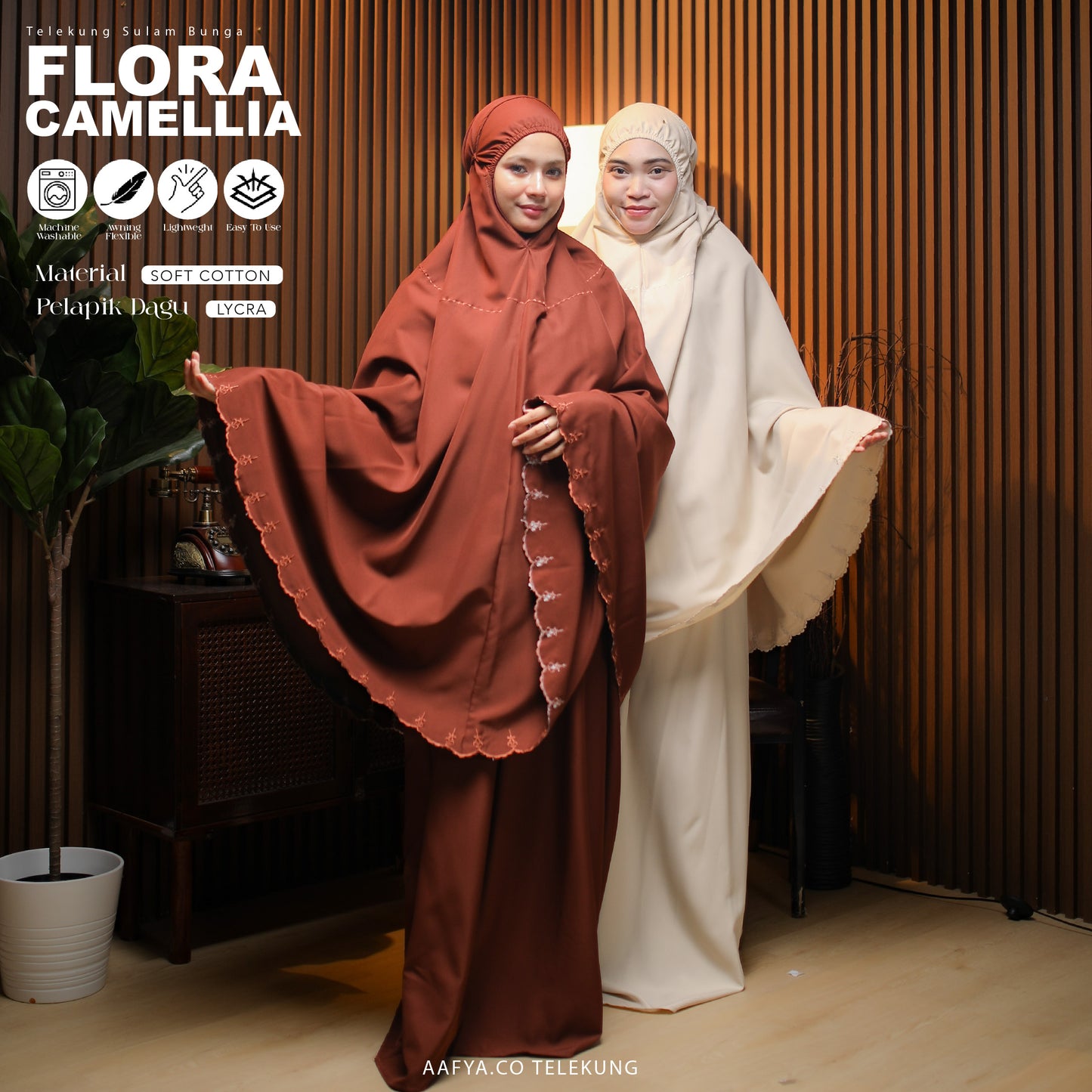 TELEKUNG SULAM FLORA CAMELLIA
