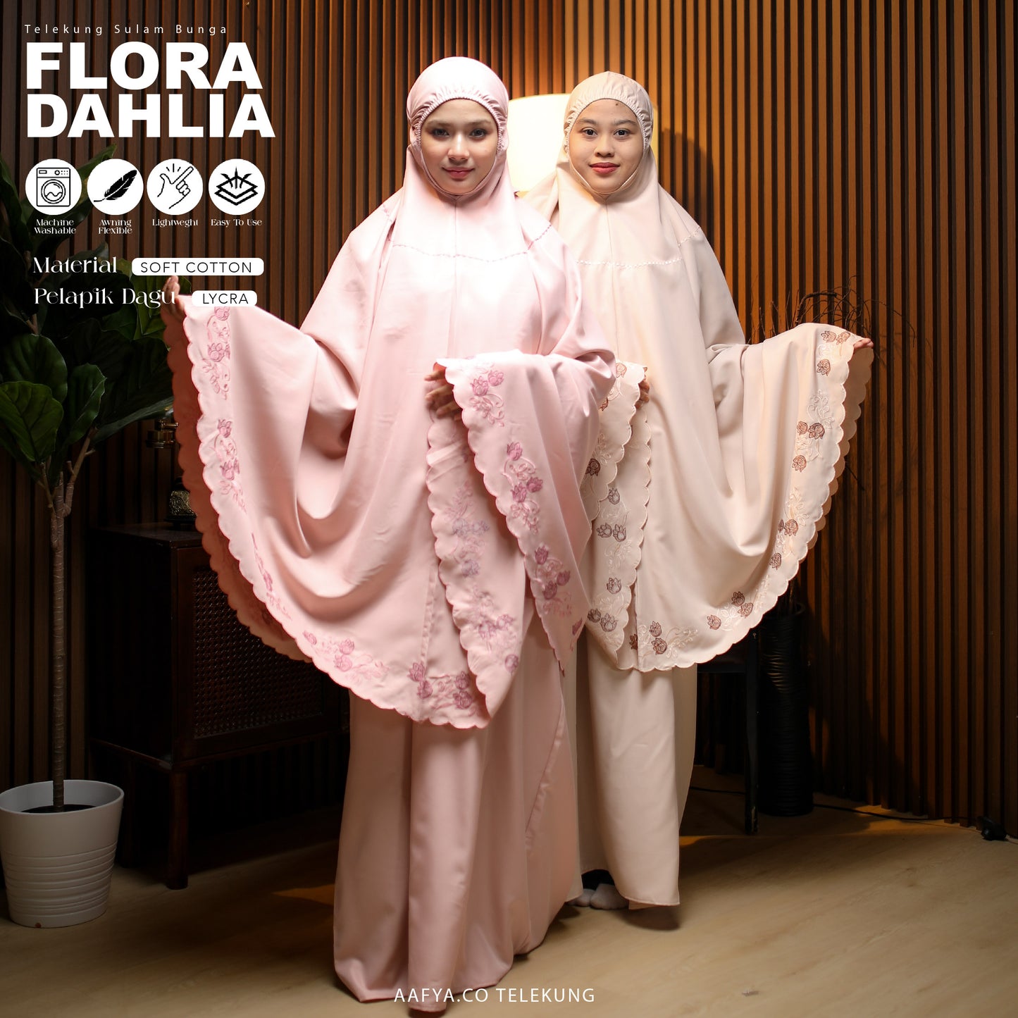 TELEKUNG SULAM FLORA DAHLIA