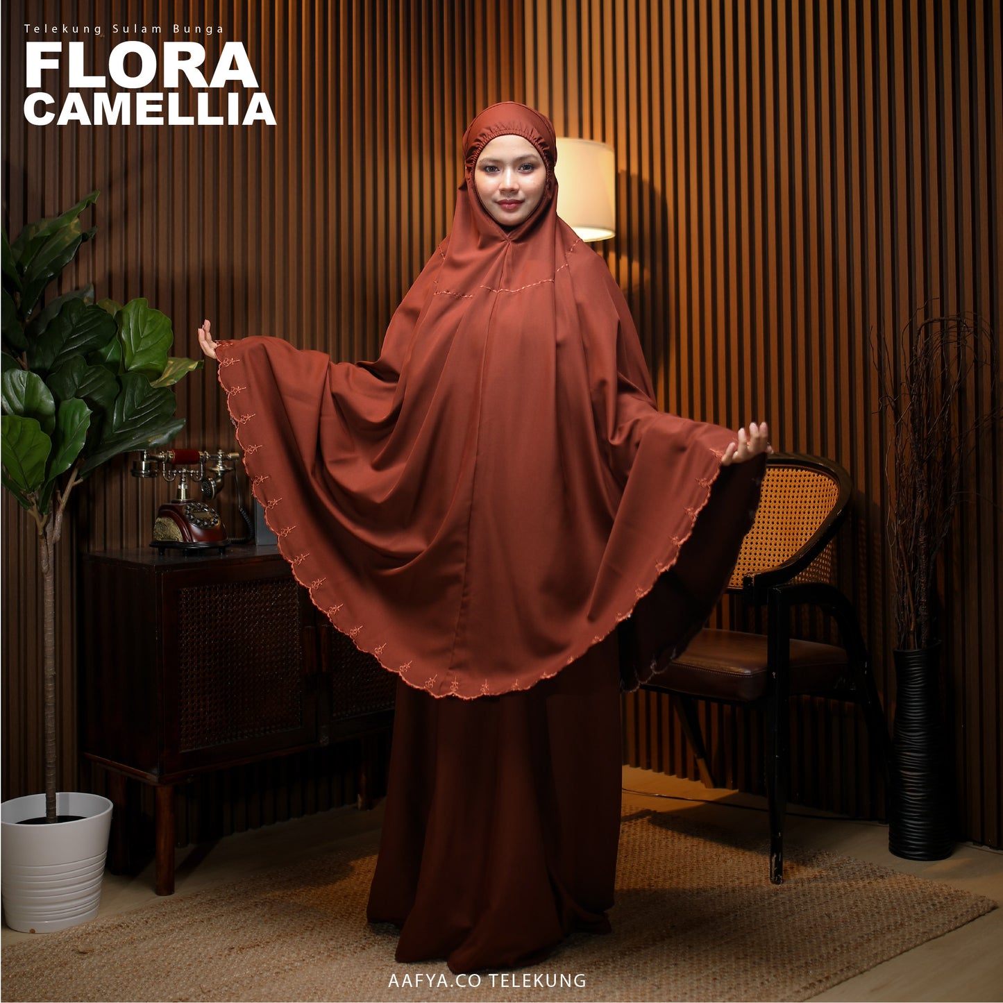 TELEKUNG SULAM FLORA CAMELLIA