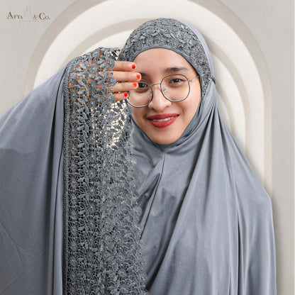 TELEKUNG SHINING VISCOSE SULAM KHAWLA BY AAFYACO & TELEKUNG